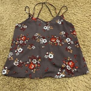 Wet seal floral tank top